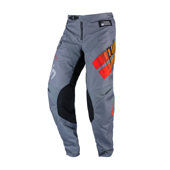 Pantalon Pull-In master gris/orange | Oxmoto