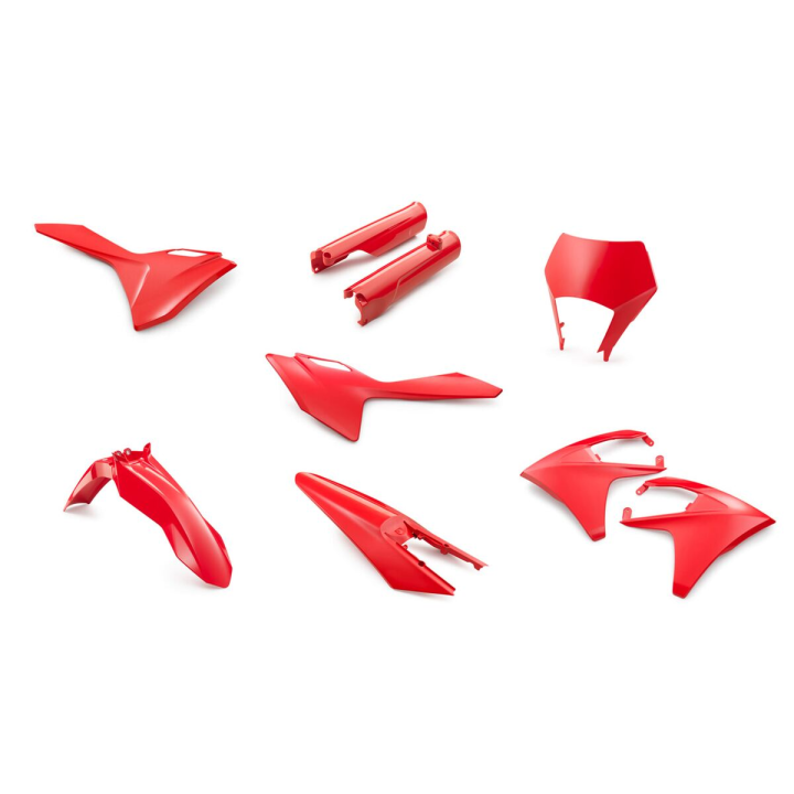 Kit plastique Gas Gas origine ec/ec-f 2024 rouge | Oxmoto