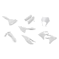 Kit plastique Gas Gas origine ec/ec-f 2024 blanc | Oxmoto