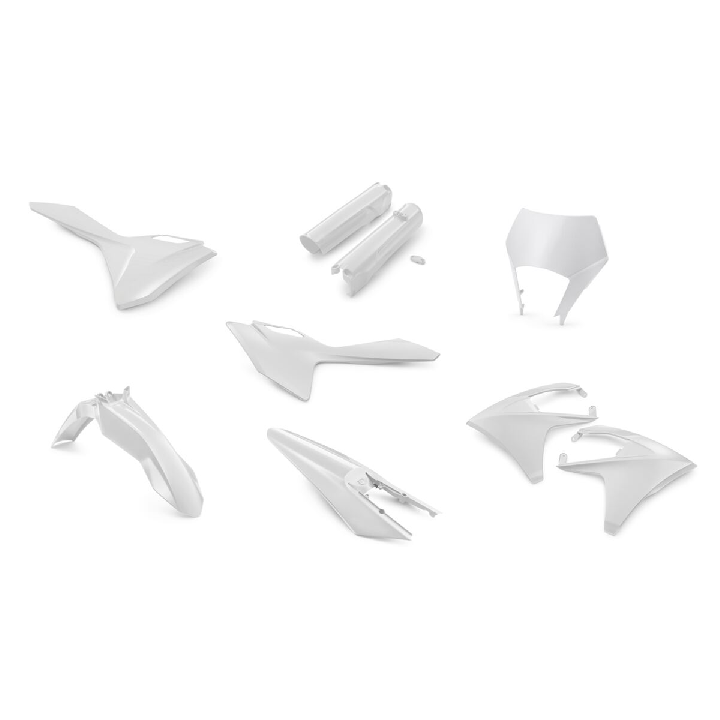 Kit plastique Gas Gas origine ec/ec-f 2024 blanc | Oxmoto