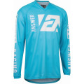 Maillot Answer syncron a22 merge astana/blanc 2023 | Oxmoto