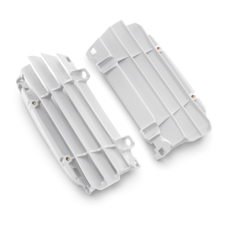 Grille de protection de radiateur Gas Gas blanc | Oxmoto