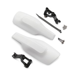Kit de protège main factory racing blanc Gas Gas | Oxmoto