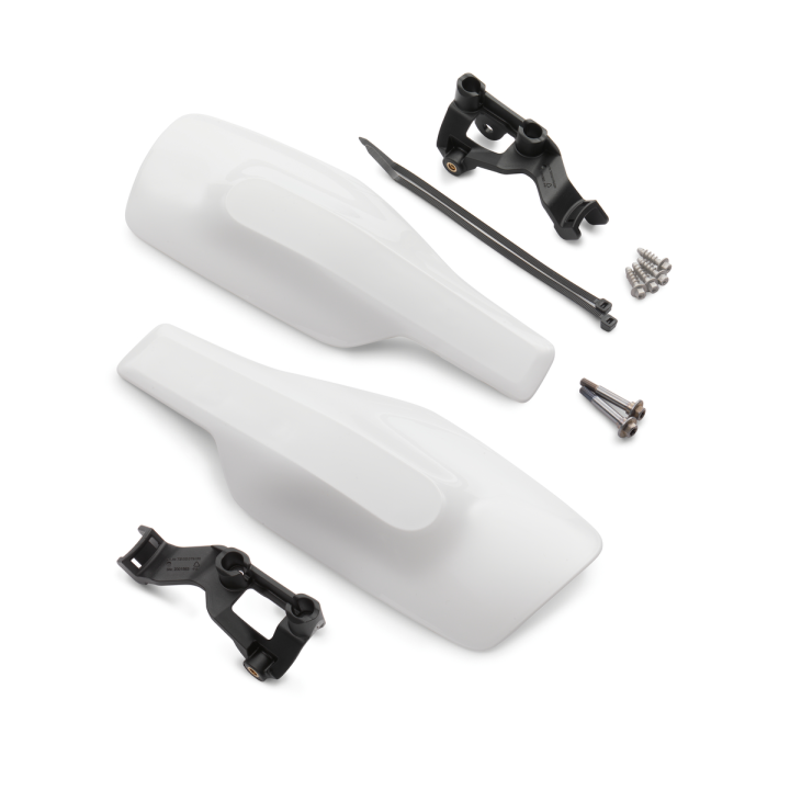 Kit de protège main factory racing blanc Gas Gas | Oxmoto