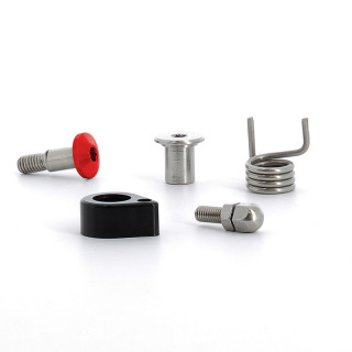 Kit personnalisation levier frein repliable ART rouge