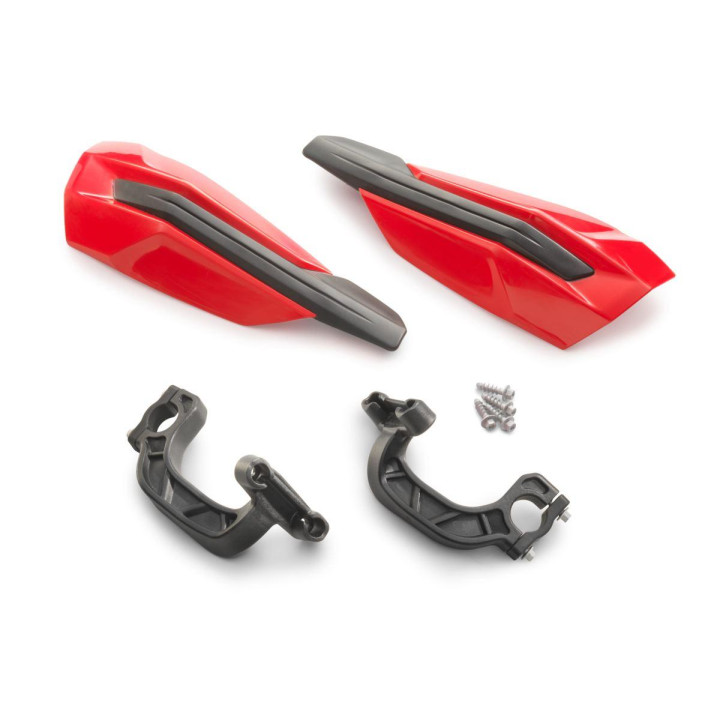 Kit de protège main factory racing Gas Gas rouge | Oxmoto