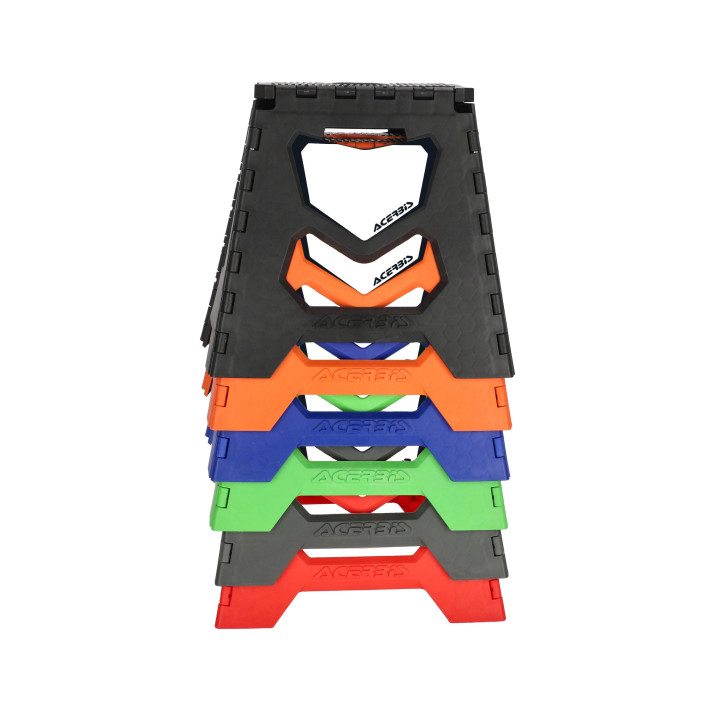Lève-moto pliable Acerbis plastique vert | Oxmoto