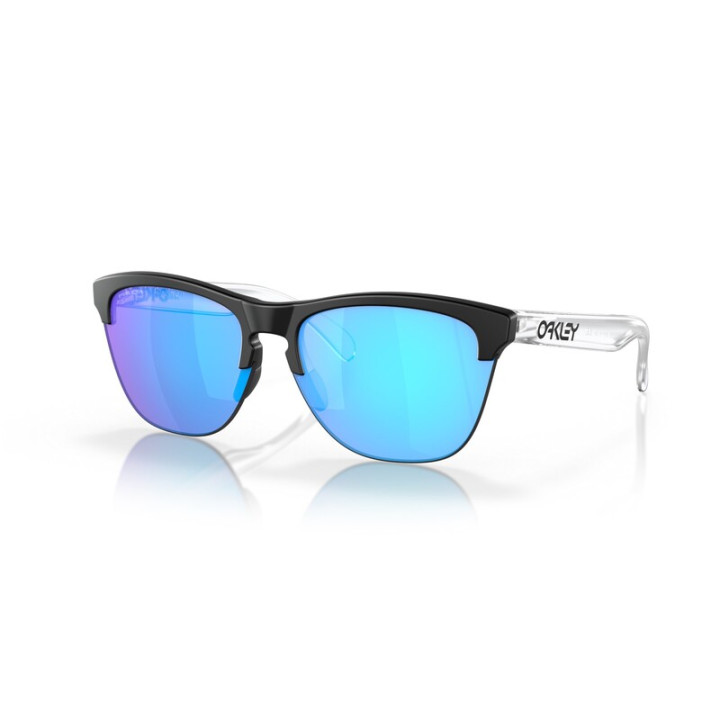 Lunettes de soleil Oakley frogskins lite monture noir verres sapphire