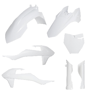 Kit plastiques 50 mc/sx 2016/2024 blanc | Oxmoto