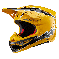 Casque Alpinestars supertech m10 ampress jaune/noir 2025