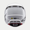 Casque Alpinestars supertech m10 solid blanc | Oxmoto