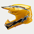 Casque Alpinestars supertech m10 ampress jaune/noir 2025
