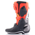 Bottes Alpinestars tech 10 orange/rouge/noir/blanc 2025