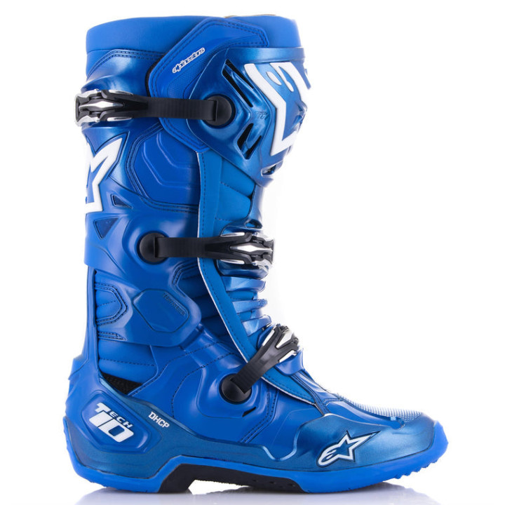 Bottes Alpinestars tech 10 bleu | Oxmoto