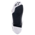 Bottes Alpinestars tech 10 orange/rouge/noir/blanc 2025