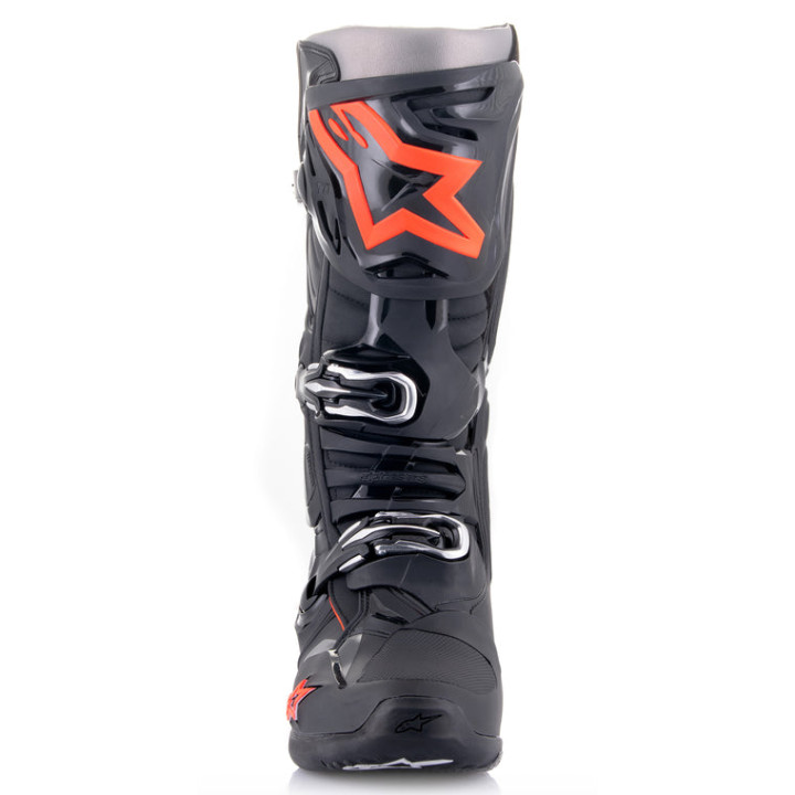 Bottes Alpinestars tech 10 noir/rouge 2025 | Oxmoto