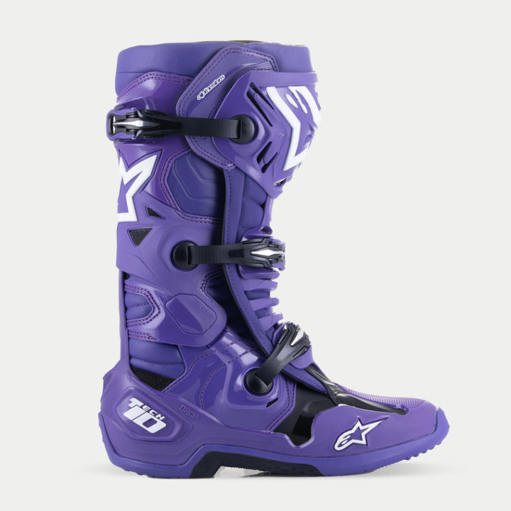 Bottes Alpinestars tech 10 violet | Oxmoto