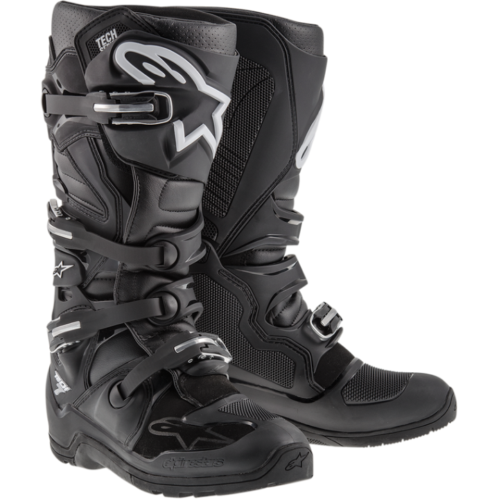 Bottes Alpinestars tech 7 enduro noir 2025 | Oxmoto