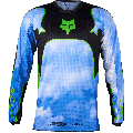 Maillot FOX 180 atlas noir/bleu/vert 2024 | Oxmoto