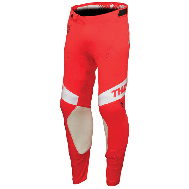 Pantalon Thor prime analog rouge/blanc 2024 | Oxmoto