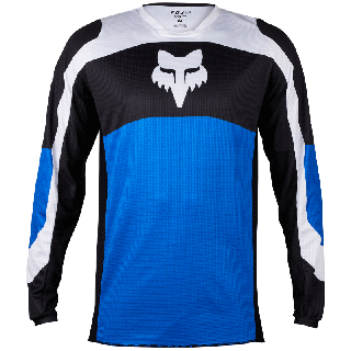Maillot FOX 180 nitro bleu 2024 | Oxmoto