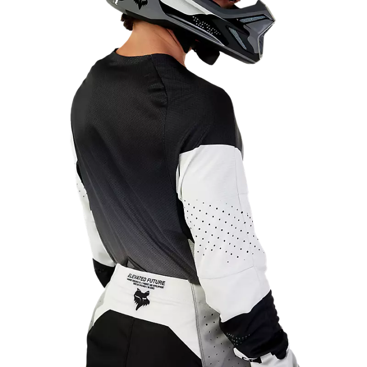 Maillot FOX 360 revise noir/gris 2024 | Oxmoto
