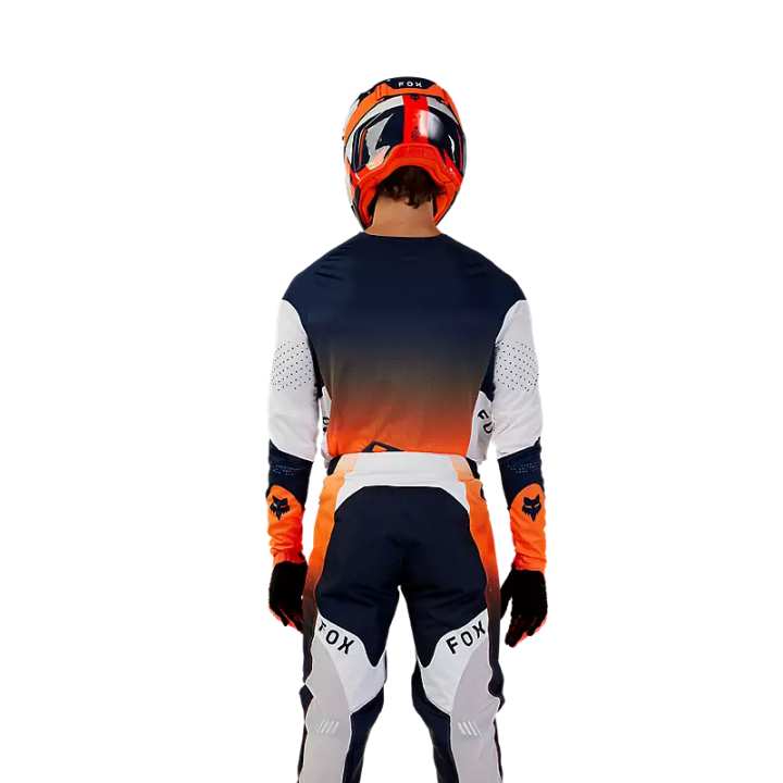 Maillot FOX 360 revise orange/navy 2024 | Oxmoto