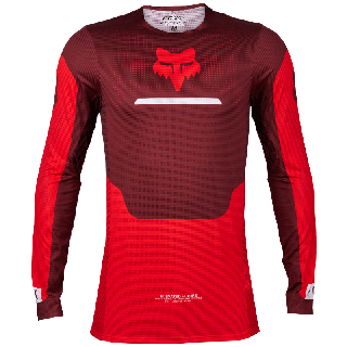 Maillot FOX flexair optical rouge 2024 | Oxmoto