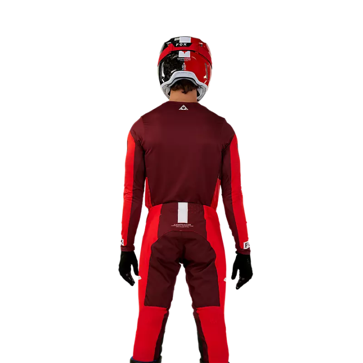 Maillot FOX flexair optical rouge 2024 | Oxmoto