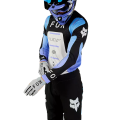 Maillot FOX flexair magnetic noir/violet 2024 | Oxmoto