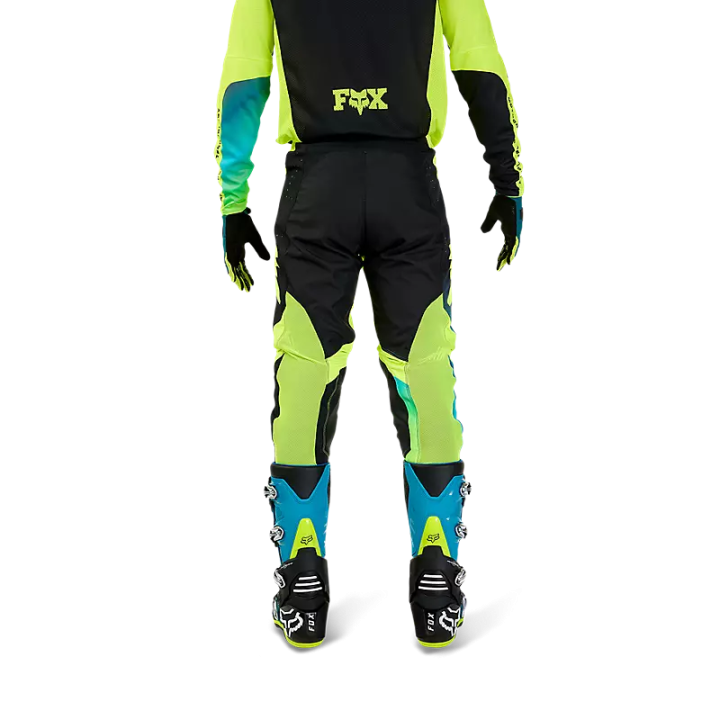 Pantalon FOX 360 streak noir/jaune 2024 | Oxmoto