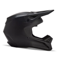Casque FOX solid v1 noir mat 2024 | Oxmoto