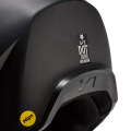 Casque FOX solid v1 noir mat 2024 | Oxmoto