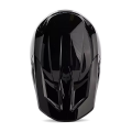 Casque FOX solid v1 noir 2024 | Oxmoto