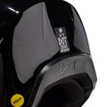 Casque FOX solid v1 noir 2024 | Oxmoto
