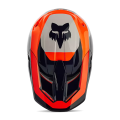 Casque FOX v1 nitro noir/orange 2024 | Oxmoto