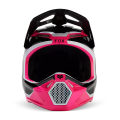 Casque FOX v1 nitro noir/rose 2024 | Oxmoto