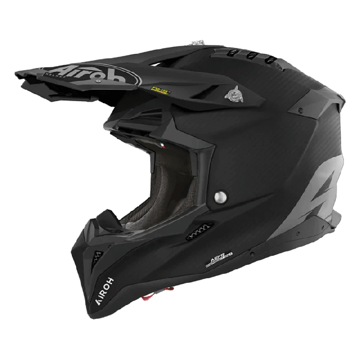 Casque Airoh aviator 3 carbone noir mat 2024 | Oxmoto