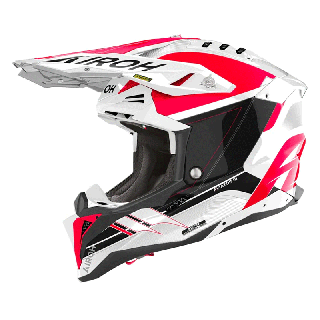 Casque Airoh aviator 3 saber rouge 2024 | Oxmoto