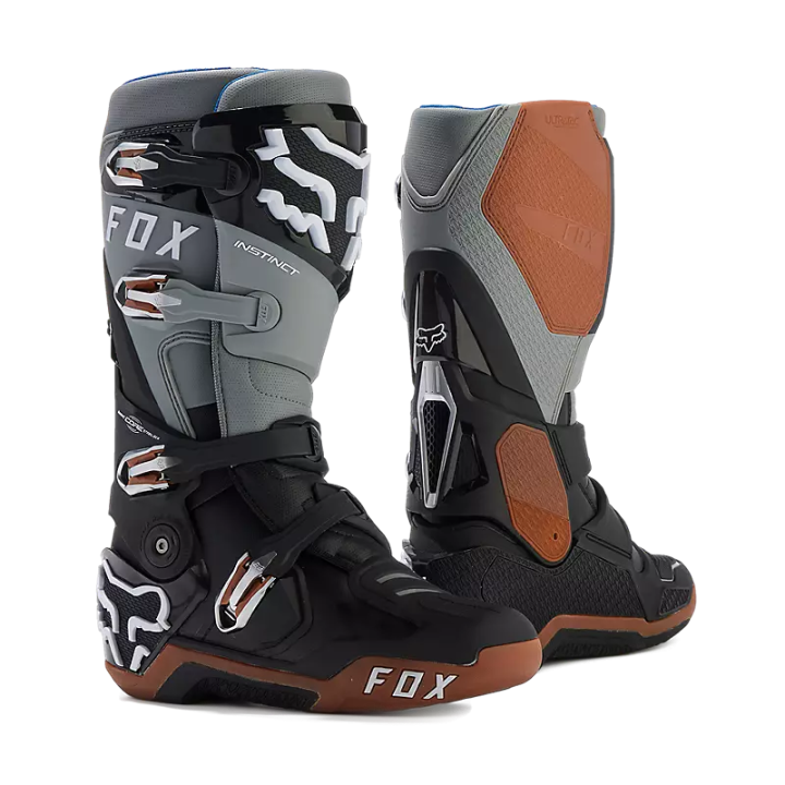 Bottes FOX instinct noir/gris 2024 | Oxmoto