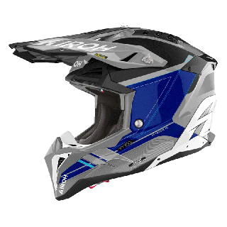 Casque Airoh aviator 3 saber bleu 2024 | Oxmoto