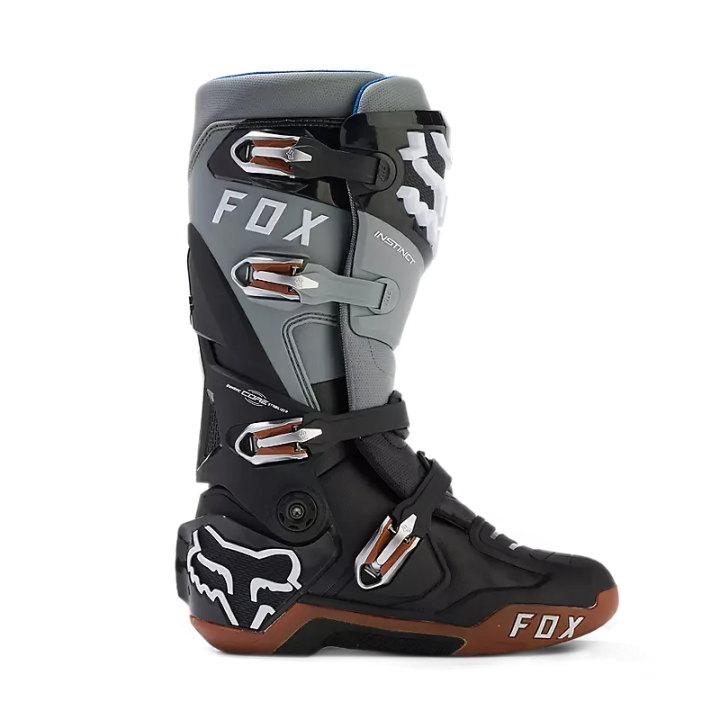 Bottes FOX instinct noir/gris 2024 | Oxmoto