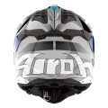 Casque Airoh aviator 3 saber bleu 2024 | Oxmoto