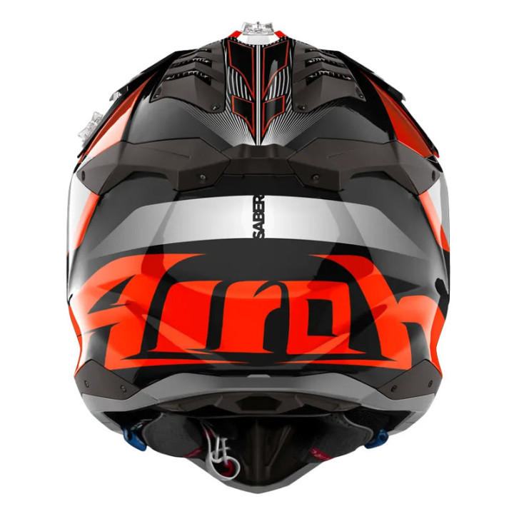 Casque Airoh aviator 3 saber orange 2024 | Oxmoto