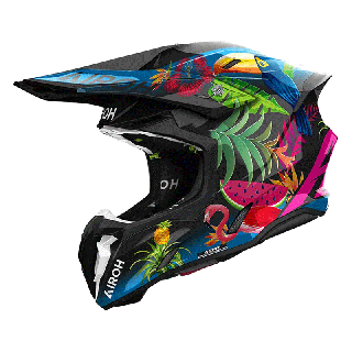 Casque Airoh twist 3 amazonia 2024 | Oxmoto
