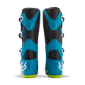 Bottes FOX comp bleu/jaune 2024 | Oxmoto
