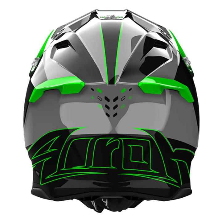 Casque Airoh twist 3 shard vert 2024 | Oxmoto