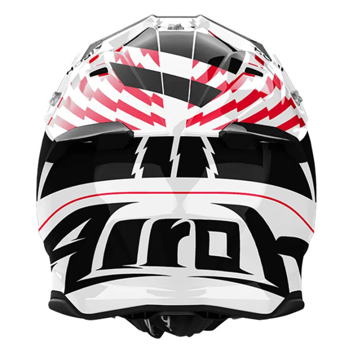 Casque Airoh twist 3 thunder rouge 2024 | Oxmoto