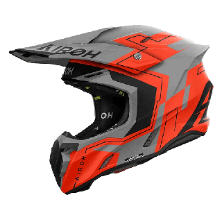 Casque Airoh twist 3 dizzy orange fluo mat 2024 | Oxmoto