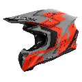 Casque Airoh twist 3 dizzy orange fluo mat 2024 | Oxmoto